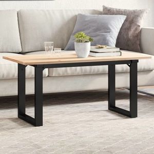 vidaXL Picioare Măsuță de cafea O-Frame 90x30x43 cm Oţel imagine