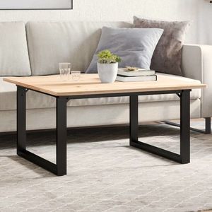 vidaXL Picioare Măsuță de cafea O-Frame 80x70x43 cm Oţel imagine