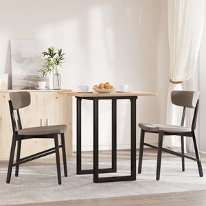 vidaXL Picioare Măsuță de cafea O-Frame 60x40x43 cm Oţel imagine