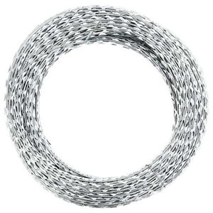 vidaXL Sârmă cu lame, rolă sârmă elicoidală, 100 m, oțel galvanizat imagine