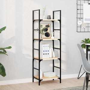 vidaXL Rafturi plutitoare 4 buc. 40x30x2 cm lemn masiv acacia netratat imagine
