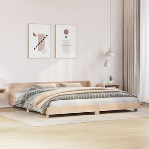 vidaXL Cadru de pat, 180x200 cm, lemn de pin masiv imagine