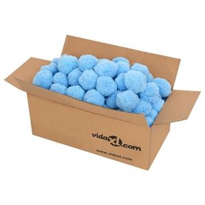 vidaXL Bilă filtrare piscină anti-bacterian albastru 700 g polietilenă imagine