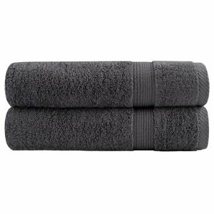 vidaXL Prosoape de mâini premium 2buc. 50x100cm 600 gsm 100% bumbac imagine