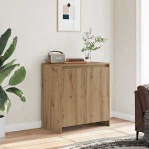 vidaXL Dulap, stejar artizanal, 70x41x75cm, lemn prelucrat imagine