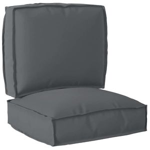vidaXL Set de perne pentru palet 2 pcs Antracit 50 x 50 x 12 cm imagine