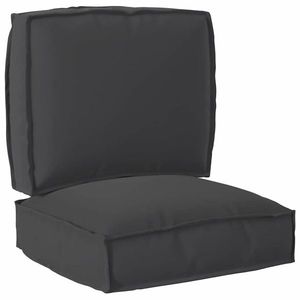 vidaXL Set de perne pentru palet 2 pcs Negru 50 x 50 x 12 cm imagine