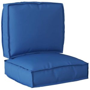 vidaXL Set de perne pentru palet 2 pcs Albastru regal 50 x 50 x 12 cm imagine