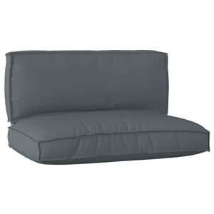 vidaXL Set de perne pentru palet 2 pcs Antracit 120 x 80 x 12 cm imagine