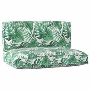 vidaXL Set de perne pentru palet 2 pcs model frunze 120 x 80 x 12 cm imagine