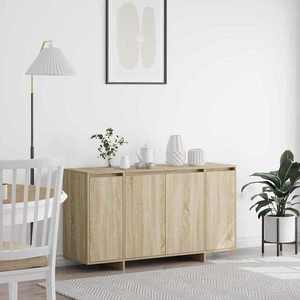 vidaXL Bufet Stejar sonoma 135 x 41 x 69 cm Lemn compozit imagine
