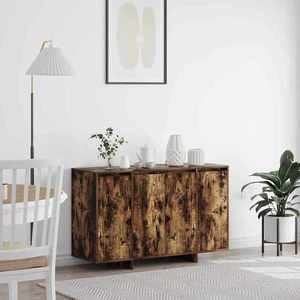 vidaXL Bufet Stejar afumat 120 x 41 x 75 cm Lemn compozit imagine