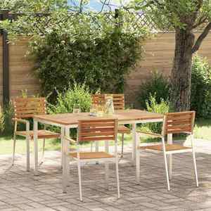 vidaXL Set de masă pentru grădină 5 pcs imagine