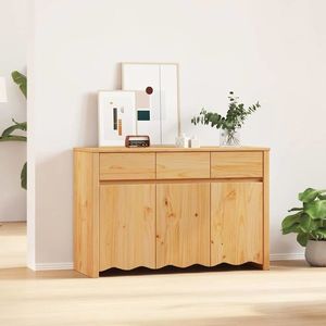 vidaXL Drammen Maro 114 x 43 x 75.5 cm Lemn masiv de pin imagine