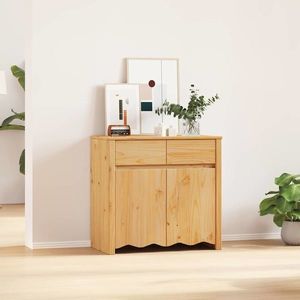 vidaXL Bufet Drammen Maro 79 x 43 x 75.5 cm Lemn masiv de pin imagine