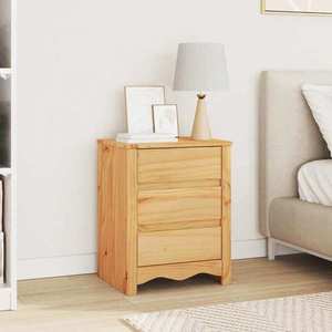 vidaXL Dulap de noapte cu sertar Drammen Stejar 45 x 35 x 56 cm imagine