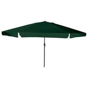 vidaXL Parasol de Grădină Verde și Negru 395 x 395 x 245 cm imagine