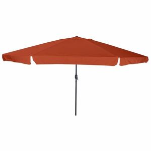 vidaXL Parasol de Grădină Roșu și Negru 395 x 395 x 245 cm imagine
