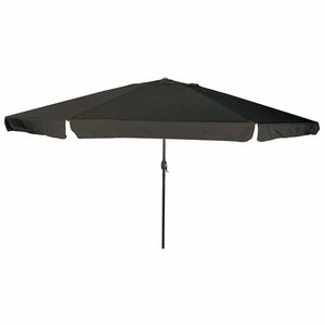 vidaXL Parasol de Grădină Negru 395 x 395 x 245 cm Poliester și oțel imagine