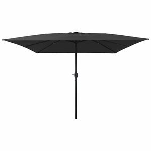 vidaXL Parasol de Grădină Antracit și negru 295 x 295 x 245 cm imagine