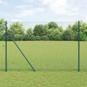 vidaXL Gard hexagonal Verde 1.6 x 25 m Oțel imagine