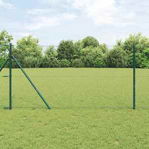vidaXL Gard hexagonal Verde 1.2 x 100 m Oțel imagine