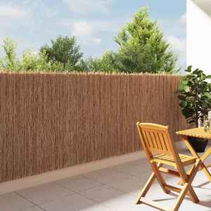 vidaXL Gard din mărăciniș Maro 400 x 125 cm Buclă imagine