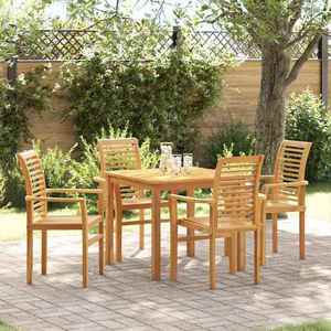 vidaXL Scaun de grădină pliabil Maro 62.5 x 54.5 x 95.5 cm imagine