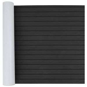 vidaXL Pardoseală pentru bărci gri închis și negru 240 x 90 cm imagine