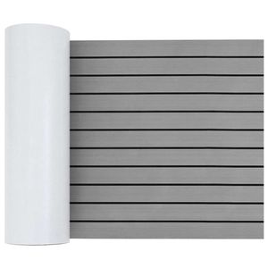 vidaXL Pardoseală pentru bărci gri deschis și negru 240 x 60 cm imagine