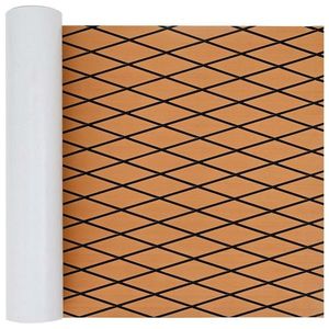 vidaXL Pardoseală pentru bărci Maro și negru 190 x 70 cm Spumă EVA imagine