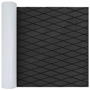 vidaXL Pardoseală pentru bărci gri închis și negru 190 x 70 cm imagine