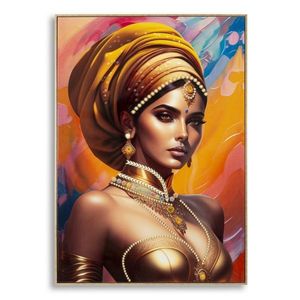 Mauro Ferretti Pictura Pe Pânză Cu Rama Samira -A- cm 72X4, 5X102 | Aosom Romania imagine