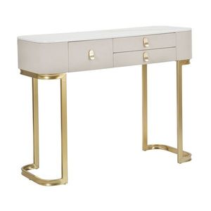 Mauro Ferretti Consola Cu 3 Sertare Beauty cm 100X40X80 | Aosom Romania imagine