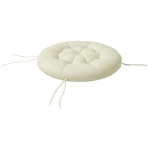 Outsunny Covoraș de șezut, covoraș pentru scaun, covoraș șezut, cu design tufted, 80 cm x 80 cm x 10 cm, Crem | Aosom Romania imagine
