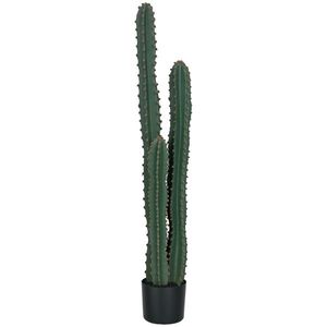 Outsunny Cactus artificial extrem de realist plantă artificială de dimensiuni mari dim. Ø 18 x 120H cm verde | Aosom Romania imagine