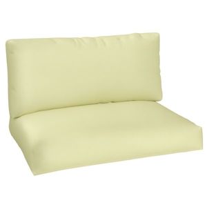 Outsunny Perne de paletă exterior 2 locuri perne de șezut pentru paletă euro lavabile 120 x 80 cm și 120 x 45 cm, bej | Aosom Romania imagine