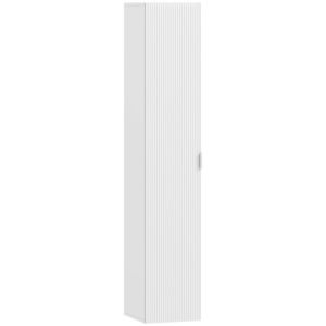 HOMCOM Dulap de Baie Suspendat, Colona de Baie cu 5 Niveluri și Rafturi Reglabile, Închidere Amortizată Soft Close, Dulap Salvaspațiu Modern, 30x31.5x160 cm, Alb | Aosom Romania imagine
