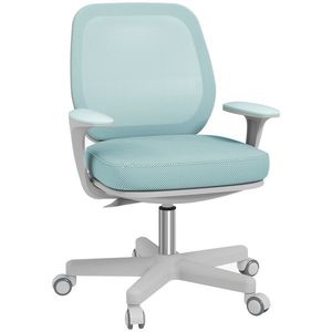 Vinsetto Scaun de Birou Ergonomic, Reglabil pe Înălțime și Respirabil, Verde | Aosom Romania imagine
