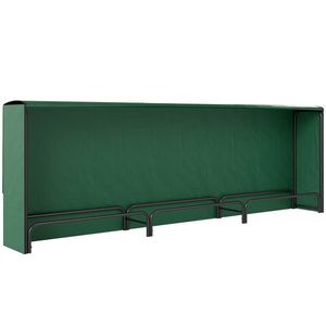 Outsunny Suport Lemne de 1m³ Reglabil cu Acoperire Impermeabilă 300x36x99 cm | Aosom Romania imagine