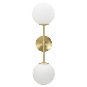 Mauro Ferretti Lampa de perete GLAMY DUBLA CM 15x21x55 imagine