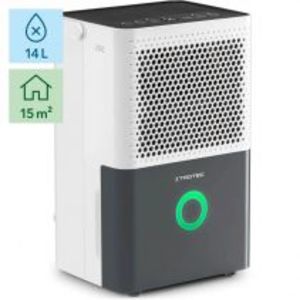resigilat - Dezumidificator TROTEC TTK33E, 14 l/24h, Debit 80 mc/h, Indicator color umiditate, Uscare Rufe imagine
