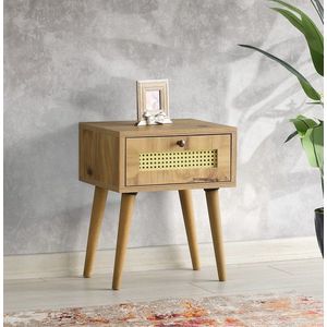 Noptiera Euromos, Kalune Design, 40x35x50 cm, natural imagine