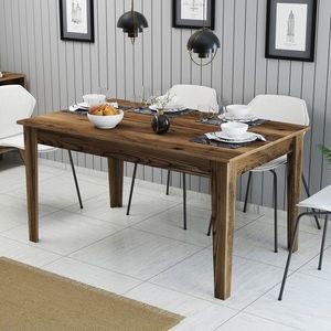 Masa dining, Hommy Craft, Milan 516, 145 x 75 x 88 cm, pal melaminat, nuc imagine