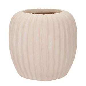 Vaza decorativa Mist, Mauro Ferretti, 26.5x26 cm, oxid de magneziu, crem imagine