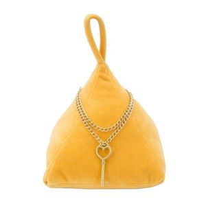 Opritor de usa, Triangle Orange , Mauro Ferretti, 14x14x20 cm, bumbac/nisip imagine