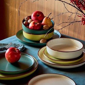 Serviciu de masa 18 piese Urban Ardenne, Tognana, ceramica, multicolor imagine
