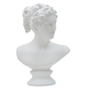 Bust decorativ, Roman Woman, Mauro Ferretti, 21.5x34 cm, polirasina, alb imagine
