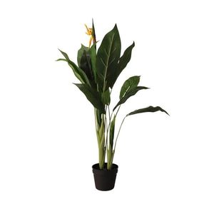 Planta artificiala Ailia, Homla, 13x15 cm / 100 cm, plastic, verde imagine