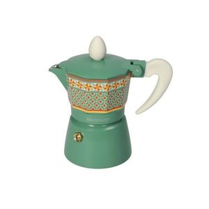 Cafetiera filtru 1 ceasca, Le Cementine Pinwheel, Brandani, 13x7x13 cm, aluminiu imagine